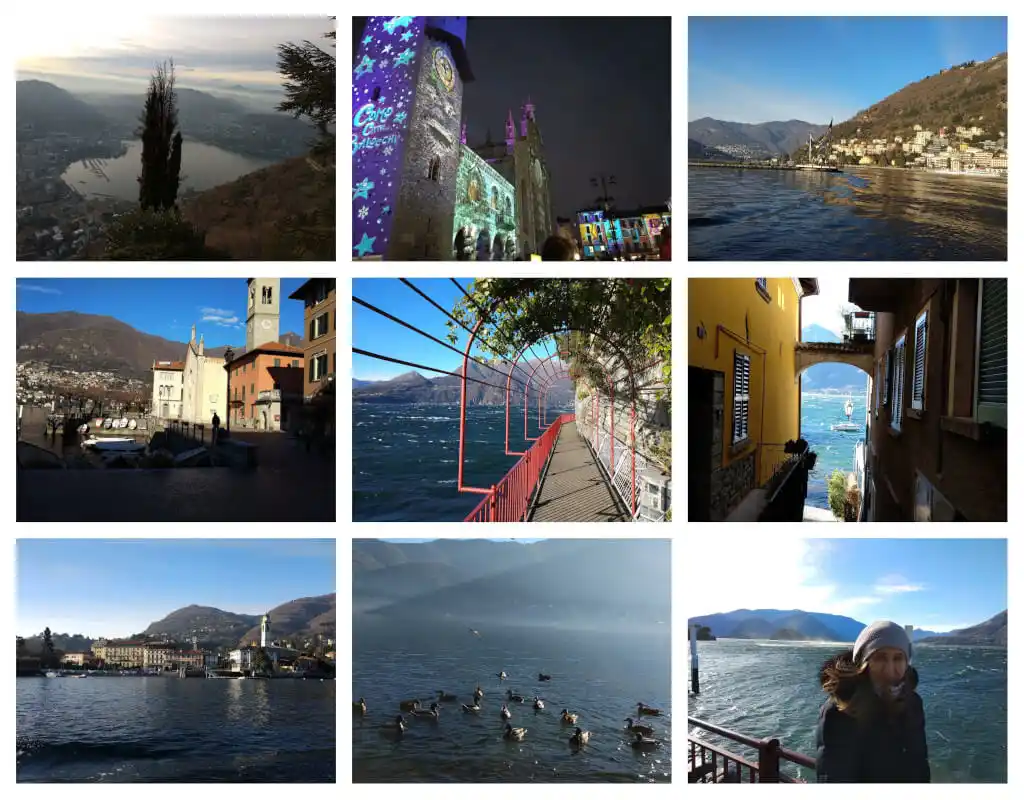 Como Lake and Varena